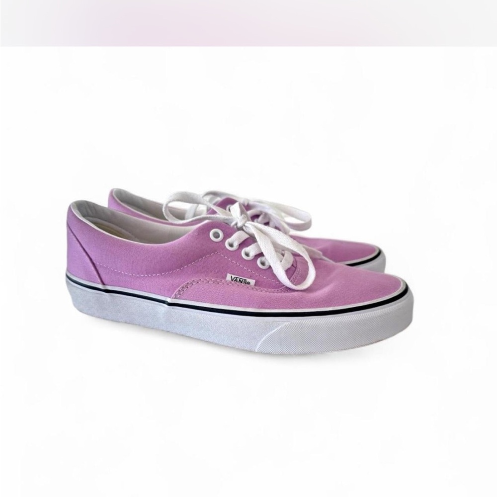 VANS Authentic Women's Skaters Canvas Shoes Orchid Purple/White Size 10